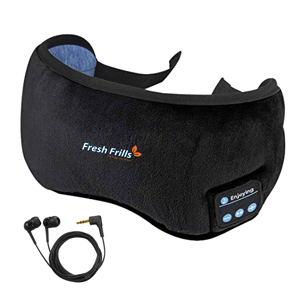 Sleepace Sleep Headphones - Comfortable & Washable Eye Mask with Smart App Control and Sound Blocking Noise Cancelling Earphone